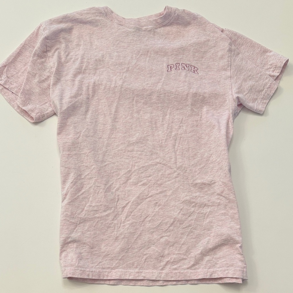 Victoria’s Secret PINK Light Pink Short-Sleeve Tee